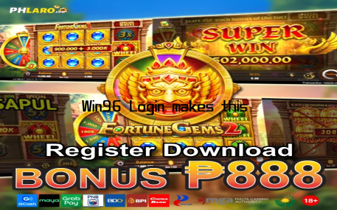 Win96 Login makes this a reality, ensuring that your digital life is always within reach